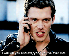The Vampire Diaries: I will kill you