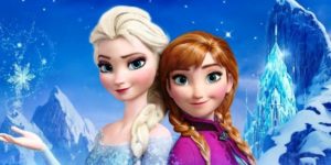 Frozen Elsa e Anna - sorelle al cinema