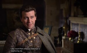 Toby Regbo Francis Bash "Still Star-Crossed" - Count Paris (Torrance Coombs)