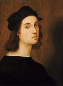 Toby Regbo serie TV Raffaello Raffaello - Presunto autoritratto (1506 circa) - Galleria degli Uffizi - Firenze