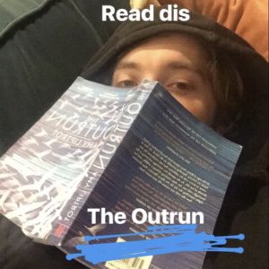 Toby Regbo suggerisce la lettura di "Outrun"