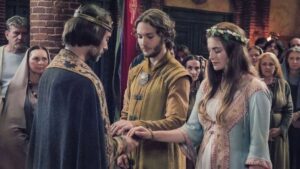 Aethelred e Aethelflaed si sposano - Un dolce inizio, poi... (TLK 2 - Toby Regbo e Millie Brady)