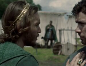 Toby Regbo: TLK 4.04. Toby Regbo e Jamie Blackley – Aethelred e Eardwulf in TLK 4