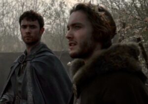 Toby Regbo: TLK 4. Toby Regbo e Jamie Blackley - Aethelred e Eardwulf in TLK 4