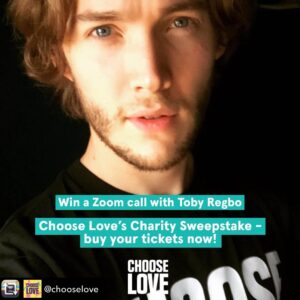 Toby Regbo: DIAH5. (5) Toby Regbo - Choose Love (Mio Instagram 11 dicembre)